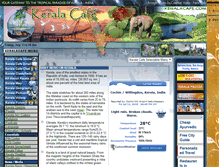 Tablet Screenshot of keralacafe.com